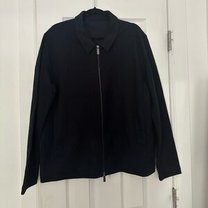 COS zip front shirt/light jacket